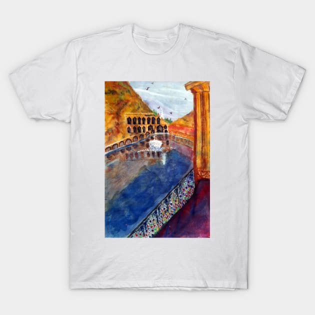 Rajasthan winter landscape T-Shirt by drpadminirathore